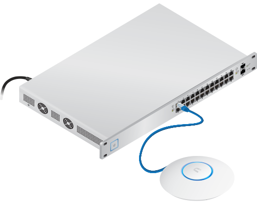 UniFi AP-тарды коммутаторға қосу