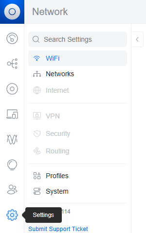 UniFi қосымша баптаулар