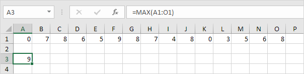 MAX функциясы